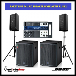Paket Live Music | Auditorium | PA System | Lapangan | Speaker Bose F1 | Paket C